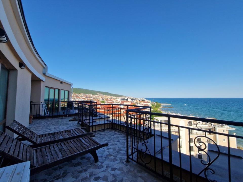 Grand Hotel Sveti Vlas Bulgarien 2 Zimmer Wohnung mit frontalem Meerblick – Bild 15