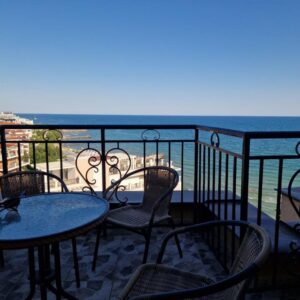 Grand Hotel Sveti Vlas Bulgarien 2 Zimmer Wohnung mit frontalem Meerblick