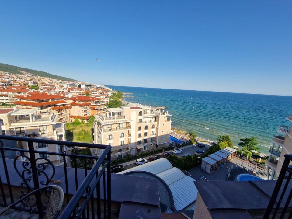 Grand Hotel Sveti Vlas Bulgarien 2 Zimmer Wohnung mit frontalem Meerblick – Bild 16