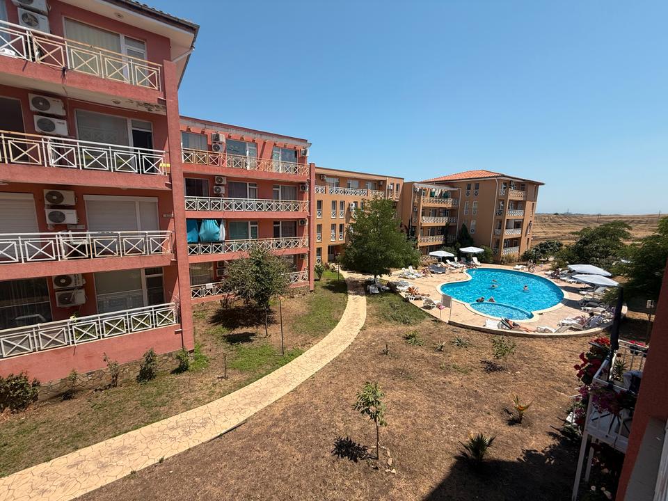 Bulgarien , Sonnenstrand Zweizimmerwohnung mit Poolblick im Komplex „Sunny Day 6“ Tankovo – Bild 9