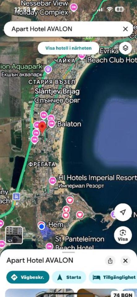 Sonnenstrand Bulgarien 2 Zimmer Wohnung im Avalon Komplex – Bild 19