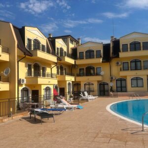 Kosharitsa Bulgarien 3 Zimmer Wohnung im Nessebar View mit Poolblick