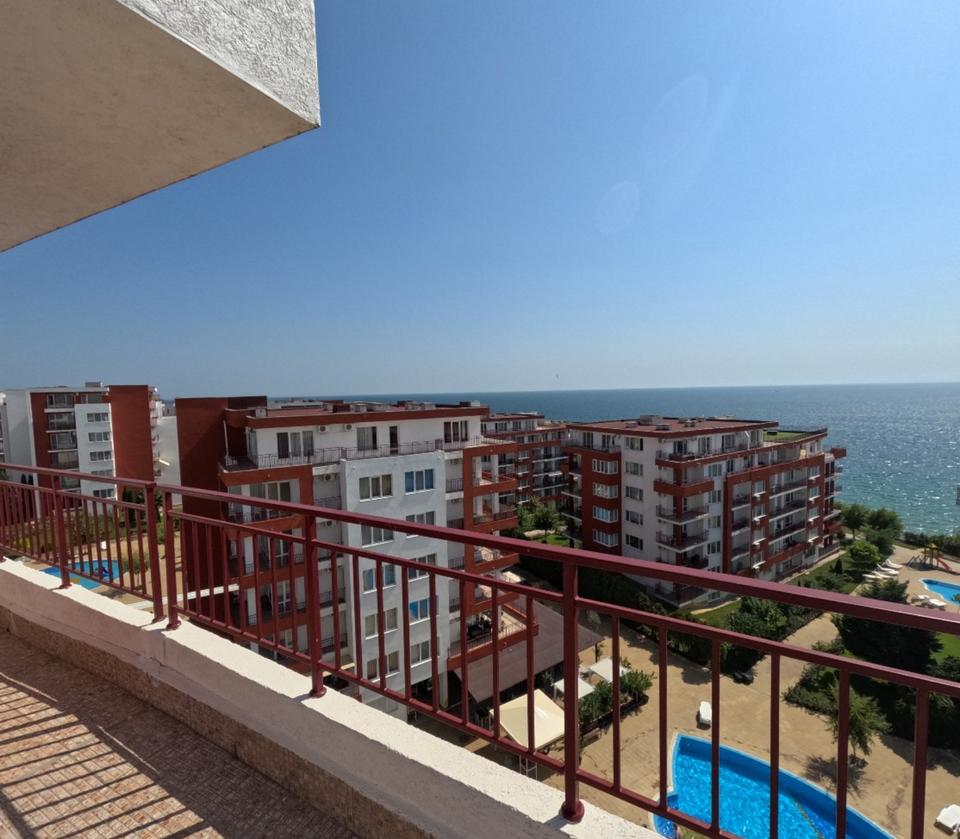 Bulgarien, Sveti Vlas Wunderschöne Dreizimmerwohnung mit Meerblick im Komplex Marina Fort – Bild 12