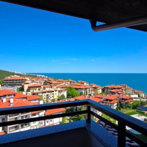 Bulgarien , Sveti Vlas Moderne, neu eingerichtete Dreizimmerwohnung mit Meer- und Bergblick im Komplex Etera 4