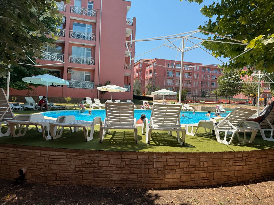 Bulgarien , Sonnenstrand Zweizimmerwohnung mit Poolblick im Komplex „Sunny Day 6“ Tankovo