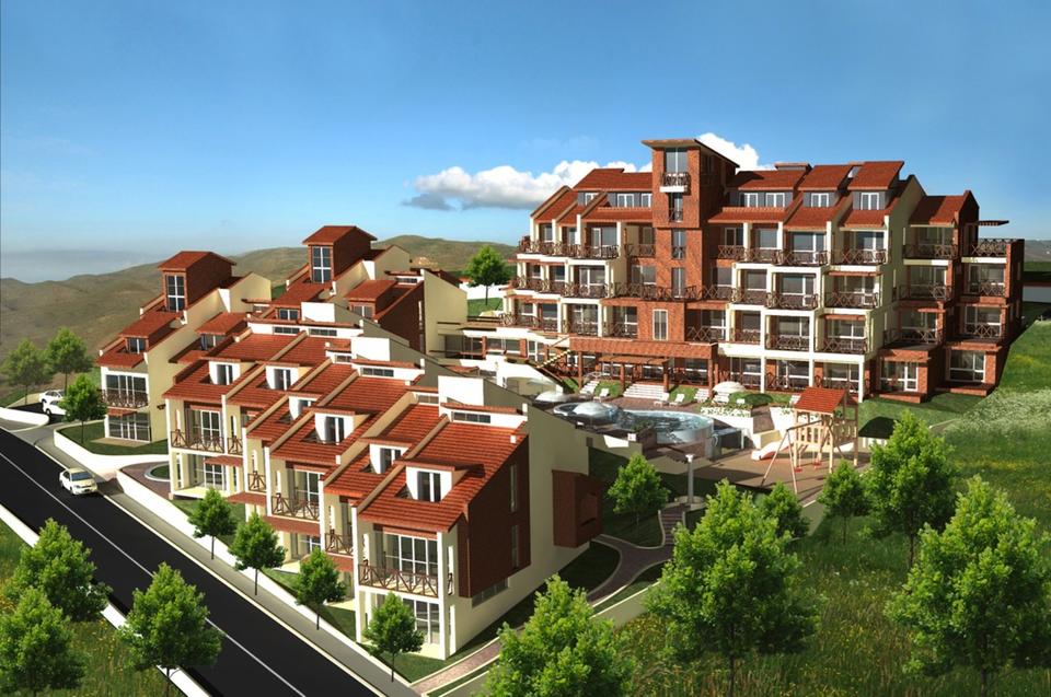 2 Zimmer Wohnung im Chateau Panorama mit Meerblick Kosharitsa Bulgarien – Bild 10