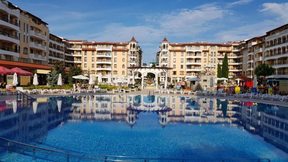 Sonnenstrand Bulgarien 2 Zimmer Wohnung im Royal Sun mit Poolblick