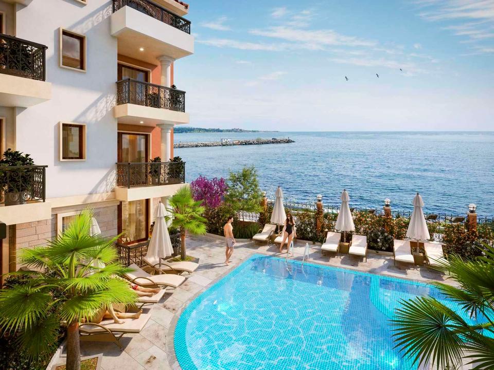 Ravda Bulgarien Neubau Villa Matera 2 Zimmer Wohnung mit Meerblick – Bild 2