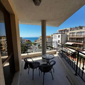 Bulgarien Sveti Vlas 4 Zimmer Wohnung mit Meerblick Villa Calabria