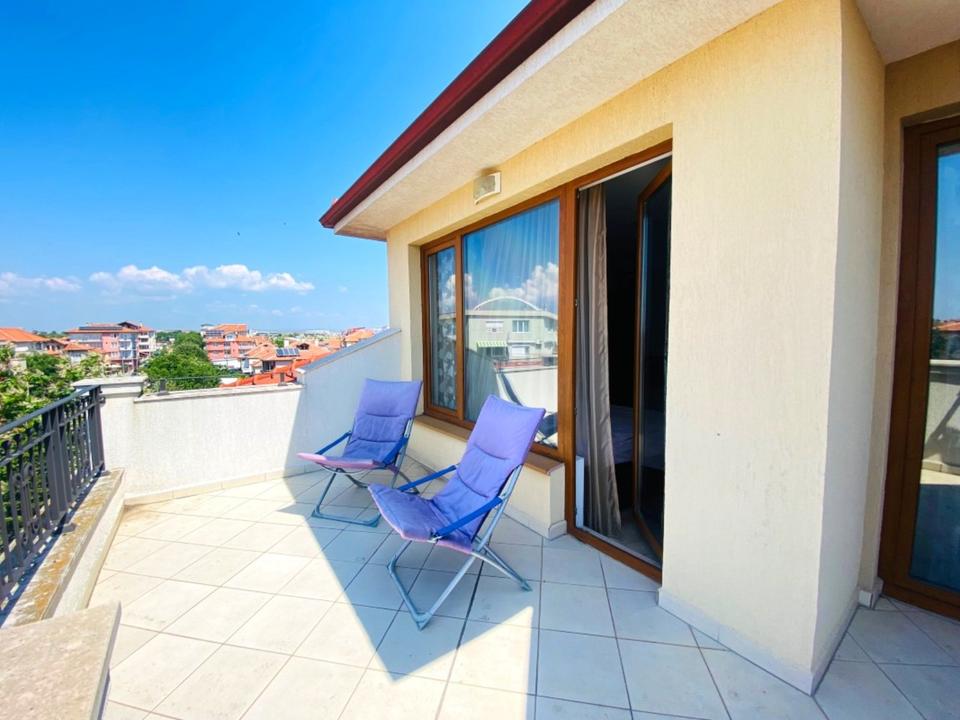 Bulgarien, Ravda Geräumige Zwei-Zimmer-Wohnung mit Meerblick