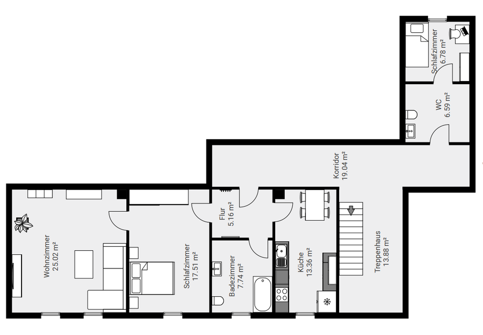 Ruhe und Natur genießen-auf Wunsch mit Einbauküche! – Bild 13