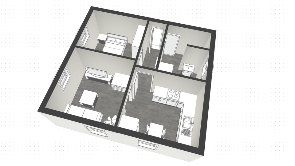 Kleine Single-Dachgeschosswohnung mit toller Aussicht – Bild 19