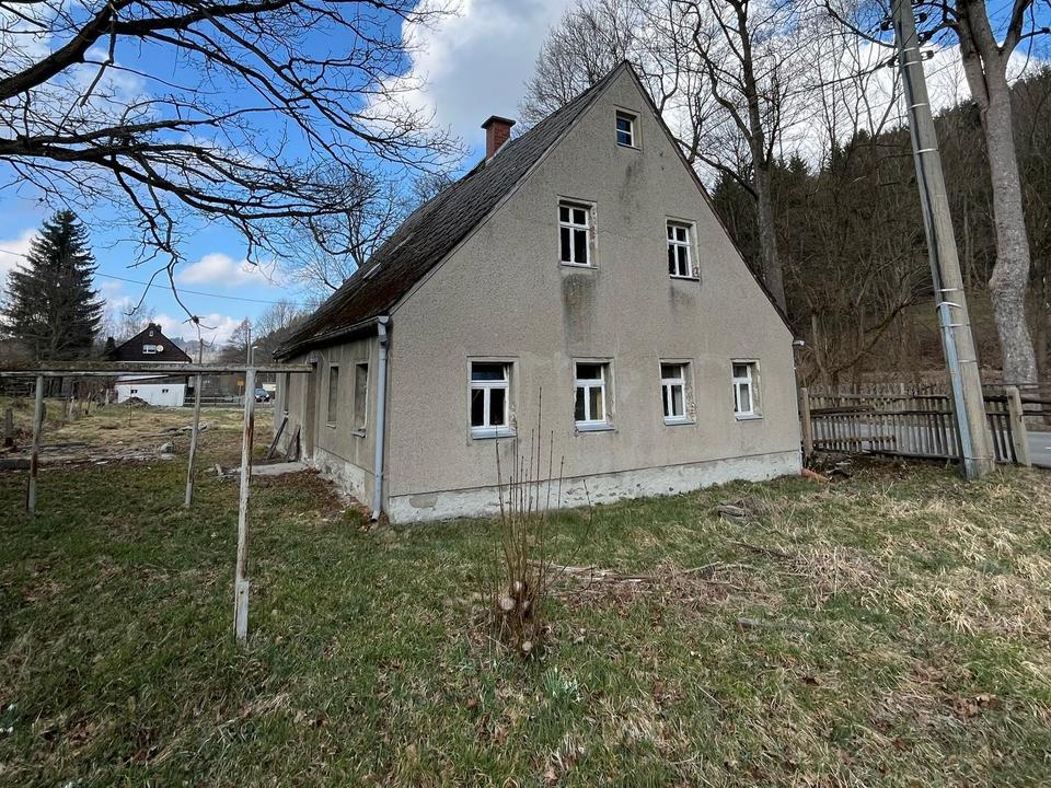 Baugrundstück mit Einfamilienhaus im schönen Sehmatal! – Bild 3