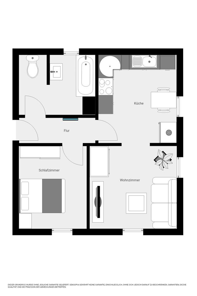 Kleine Single-Dachgeschosswohnung mit toller Aussicht – Bild 16