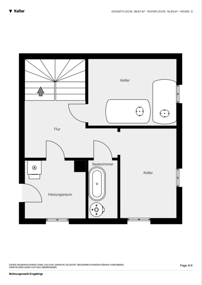 Kleines Einfamilienhaus im Erzgebirge zum sanieren! – Bild 20